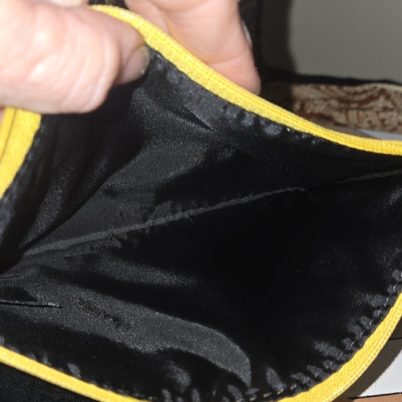 Furla Vibrant Yellow Leather Clutch - Picture 5 of 8